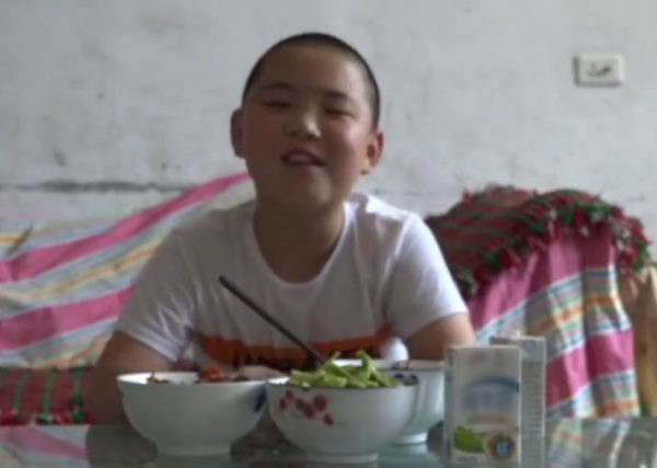 Cậu đã tăng 13kg. Cậu đã tăng 13kg.