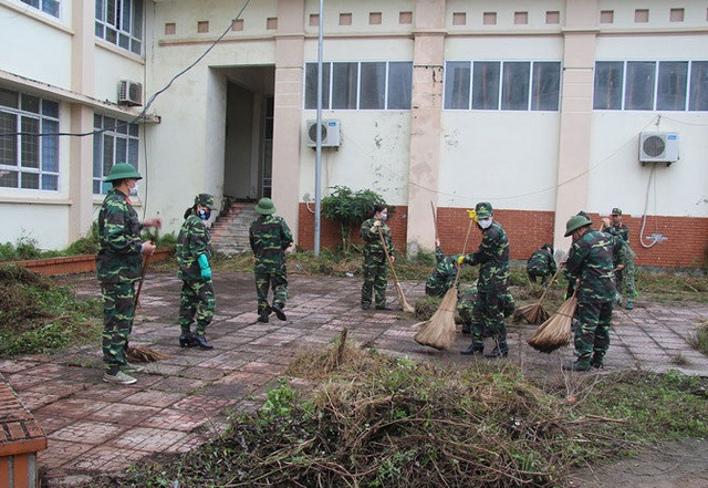 Lắp đặt bệnh viện dã chiến 300 giường ở “ổ dịch” Vĩnh Phúc - 2 Lắp đặt bệnh viện dã chiến 300 giường ở “ổ dịch” Vĩnh Phúc - 2
