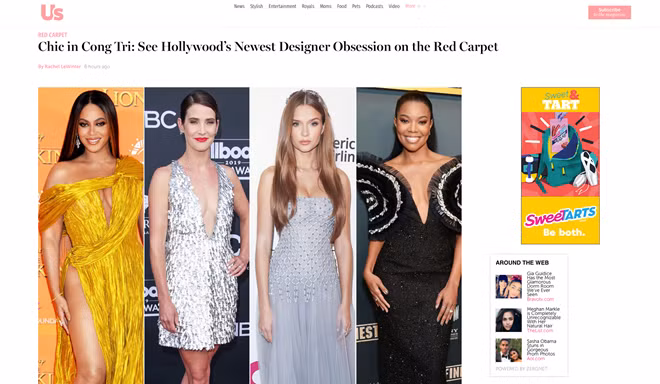 NTK Công Trí được truyền thông Mỹ đánh giá cao bộ sưu tập mới trình diễn - ảnh 6