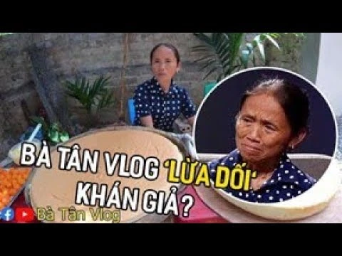 Hình ảnh của bà Tân Vlog bị ảnh hưởng nghiêm trọng.