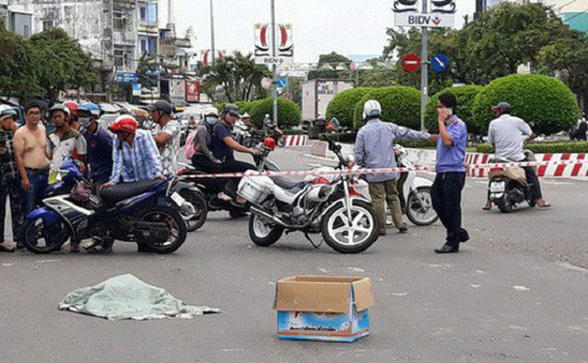 Hiện trường xảy ra vụ việc.