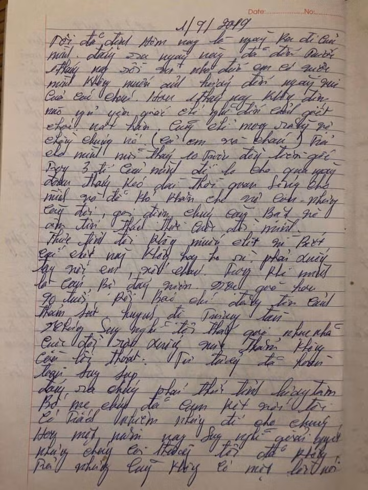 Xôn xao lá thư của nghi phạm để lại trước khi sát hại cả nhà em gái: Càng nghĩ càng căm hận vợ chồng đứa cháu, làm cho gia đình tôi tan nát-3
