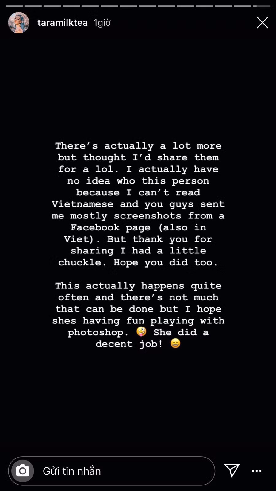 Nữ Blogger nổi tiếng của Úc đăng story dằn mặt vợ 2 Minh Nhựa vụ nghi dùng photoshop ghép ảnh sống ảo-11