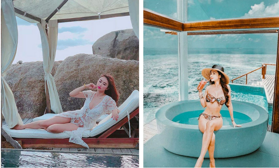 Xem loạt ảnh của vợ 2 Minh Nhựa, ai cũng phải nể phục đẳng cấp chỉnh ảnh của cô ảnh 4 Nhìn loạt ảnh du lịch trước khi biết photoshop của vợ 2 Minh Nhựa, ai cũng phải nể phục đẳng cấp chỉnh ảnh của Mina Phạm-5