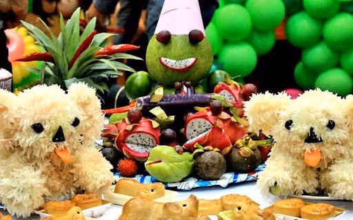 Cách bày mâm ngũ quả Trung thu đẹp đơn giản và ý nghĩa nhất - Ảnh 9.