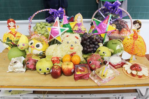 Cách bày mâm ngũ quả Trung thu đẹp đơn giản và ý nghĩa nhất - Ảnh 6.