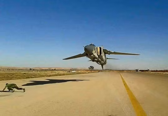 Một chiếc MIG-23. Ảnh: The Aviationist