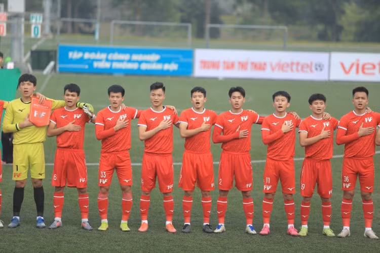 Đội tuyển U19 PVF tham dự vòng loại giải vô địch U19 quốc gia 2021.