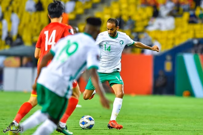 Saudi Arabia chỉ có thể ghi bàn khi Việt Nam thi đấu thiếu người.