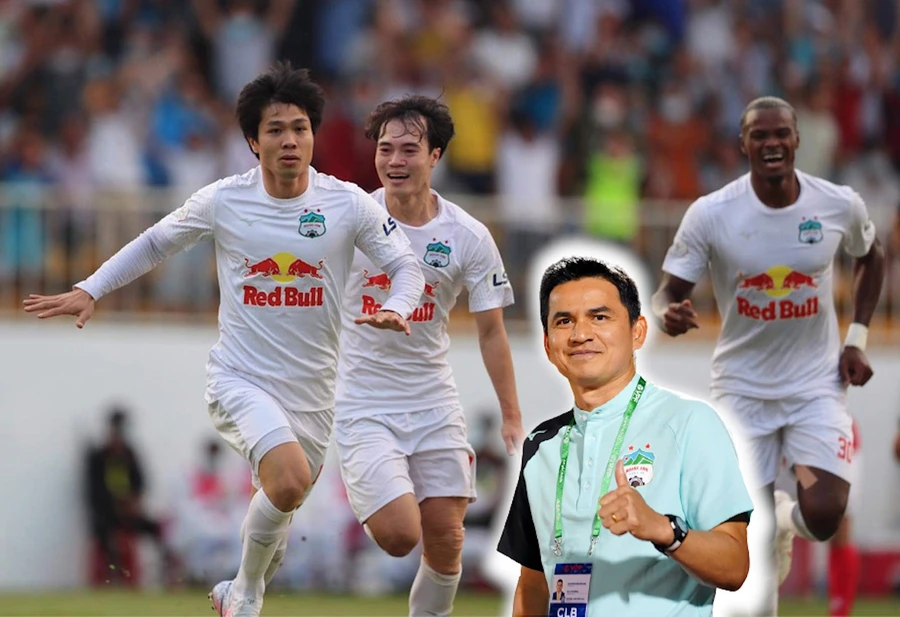 HAGL đang dẫn đầu V-League 2021.