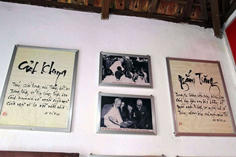 Vợ chồng cựu chiến binh Võ Như Thông luôn tâm nguyện: “Tuy chưa một lần gặp, nhưng Bác Hồ luôn ở trong trái tim tôi, như ở trong mỗi trái tim người lính Cụ Hồ năm nào”.