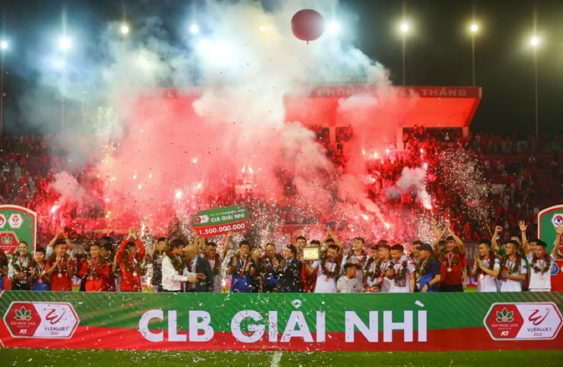 Hải Phòng FC giành ngôi Á quân V.League 2022.