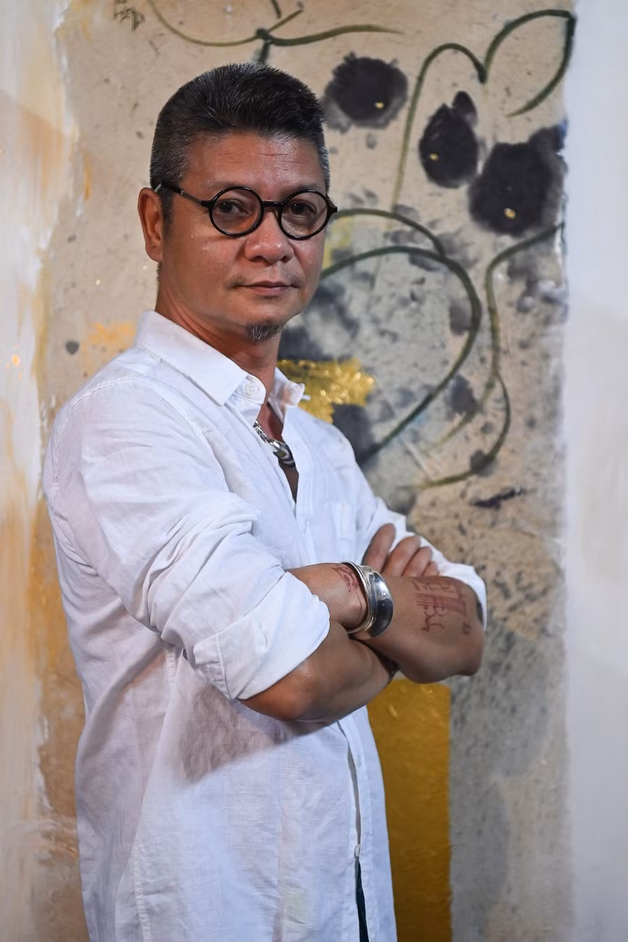 Họa sĩ Trần Nhật Thăng.