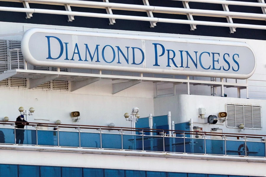 Mỹ thông báo đón công dân trên tàu Diamond Princess về nước