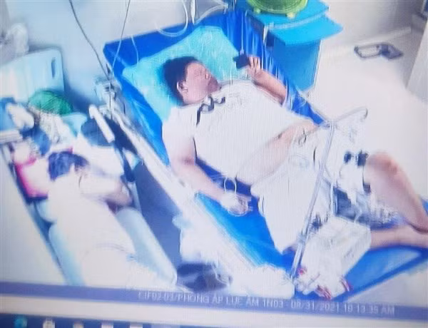 Bệnh nhi béo phì từng rơi vào nguy kịch khi mắc Covid-19. Ảnh: Bệnh viện Nhi đồng TP Hồ Chí Minh.