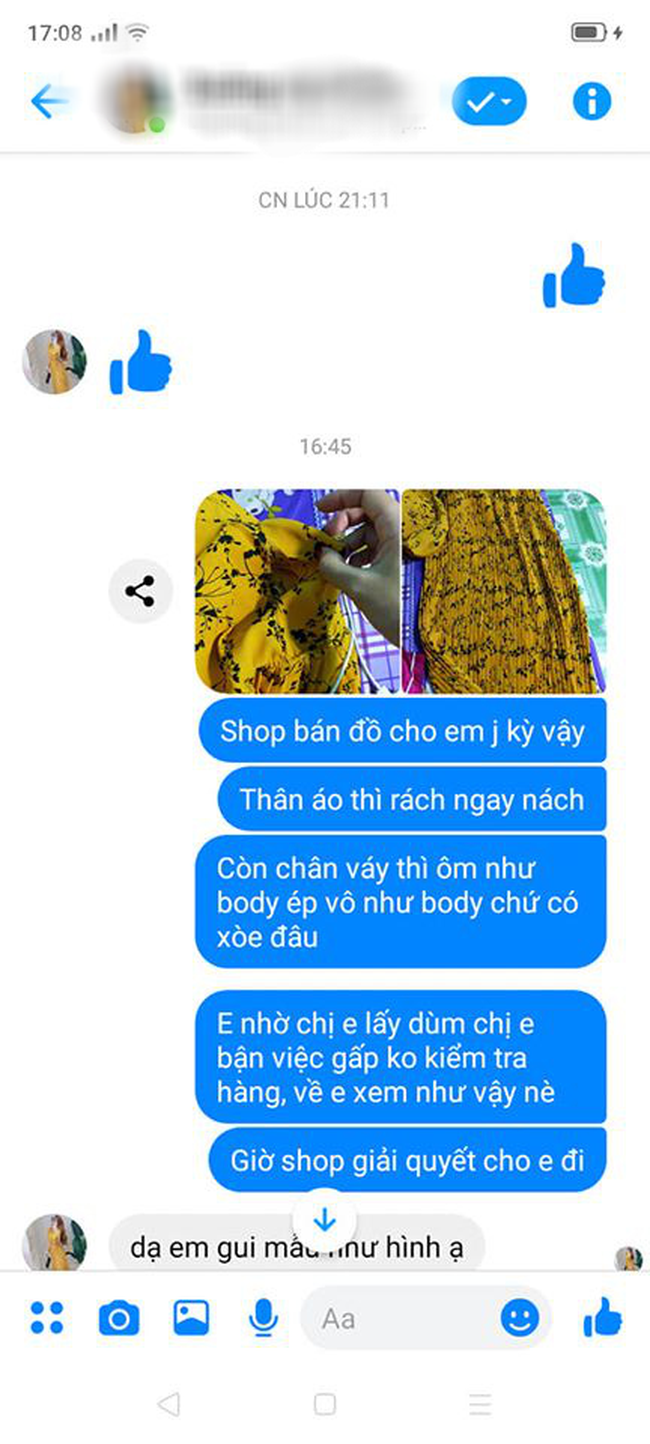 Tưởng mua online được chiếc váy hoa giá hời, cô gái trẻ "sốc toàn tập" khi nhận được gói đồ nhưng cách trả thù ngược của chủ shop còn gây bất ngờ hơn - Ảnh 6. Tưởng mua online được chiếc váy hoa giá hời, cô gái trẻ "sốc toàn tập" khi nhận được gói đồ nhưng cách trả thù ngược của chủ shop còn gây bất ngờ hơn - Ảnh 6.