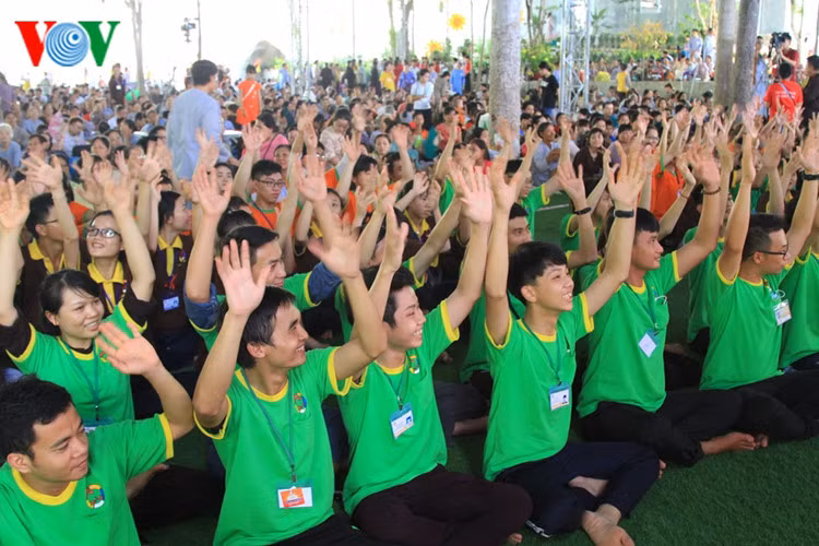 Hàng vạn Phật tử tham dự đại lễ Phật đản tại Bà Rịa - Vũng Tàu