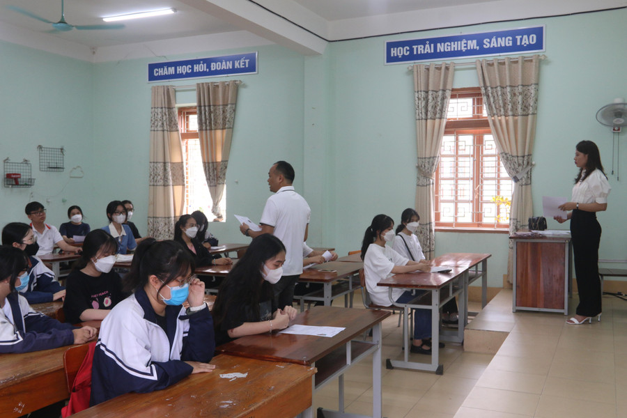 Nhìn chung, các thí sinh ở tỉnh Sơn La đều cho rằng đề thì không quá khó.