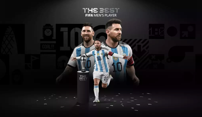 FIFA công bố Messi giành giải The Best 2023. FIFA công bố Messi giành giải The Best 2023.