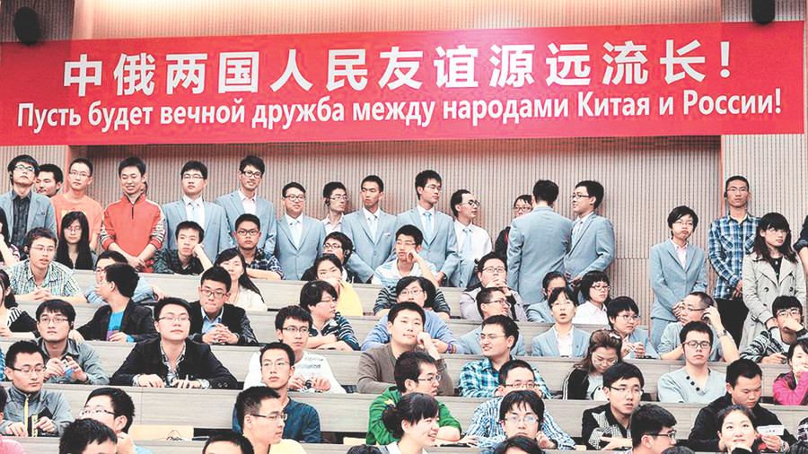 Trung Quốc coi Nga là người bạn tốt nhất. Ảnh: Kommersant Trung Quốc coi Nga là người bạn tốt nhất. Ảnh: Kommersant