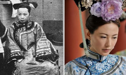 Nhan sắc thật của hoàng hậu, công chúa trong phim TQ hình ảnh 7 nhan sac that cua hoang hau, cong chua trong phim tq hinh anh 7