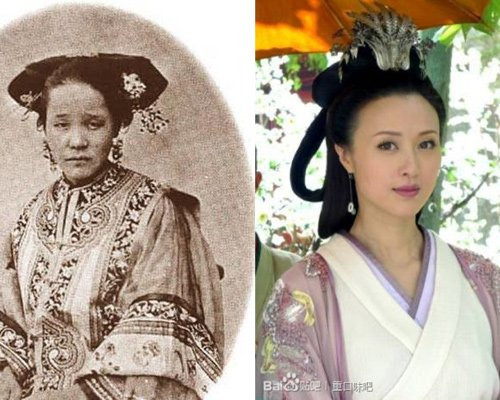 Nhan sắc thật của hoàng hậu, công chúa trong phim TQ hình ảnh 8 nhan sac that cua hoang hau, cong chua trong phim tq hinh anh 8
