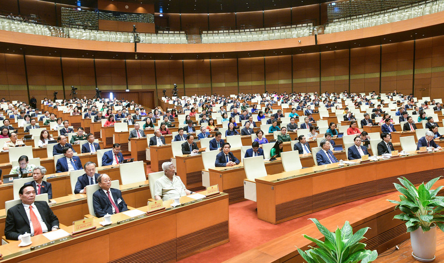 Sáng 29/6, Quốc hội đã thông qua Nghị quyết Kỳ họp thứ 7, Quốc hội khóa XV.