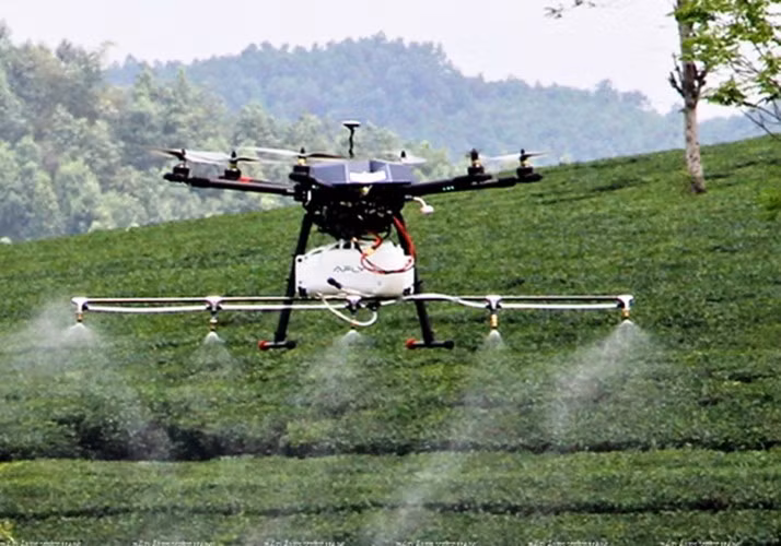 Phó giáo sư bỏ tiền túi chế tạo máy bay phun thuốc trừ sâu