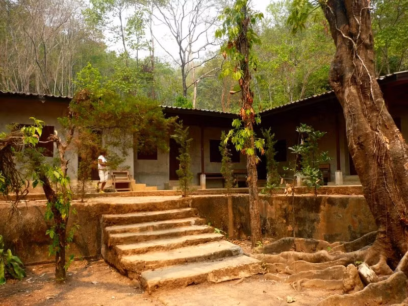 Khu nhà ở của Khun Sa tại bang Shan.