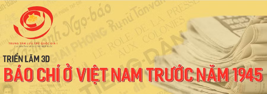 Triển lãm 3D về báo chí Việt Nam