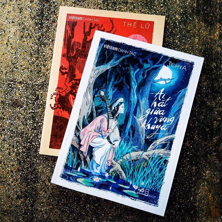 Ấn bản truyện kinh dị 'Ai hát giữa rừng khuya' của NXB Văn học.