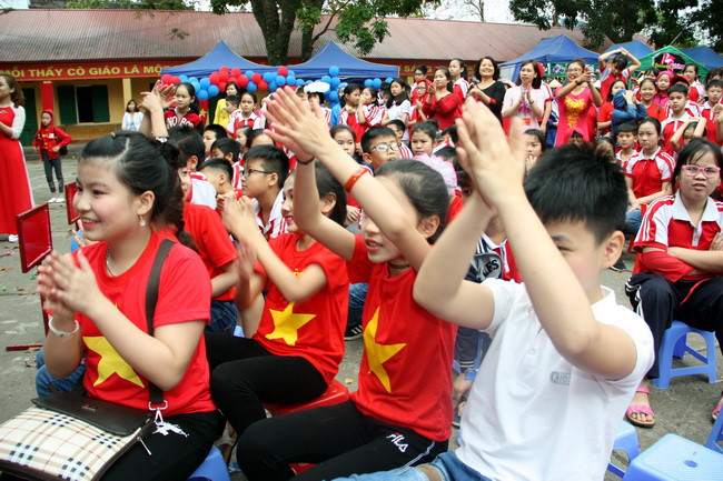 Học sinh hào hứng trải nghiệm sáng tạo tại Hội trại tiếng Anh ảnh 6 Học sinh hào hứng trải nghiệm sáng tạo tại Hội trại tiếng Anh ảnh 6