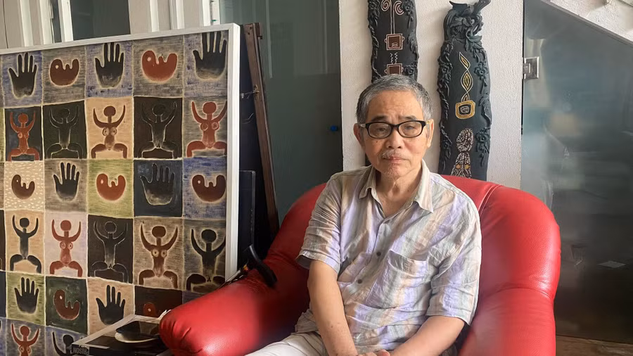 Hoạ sĩ Đào Minh Tri.