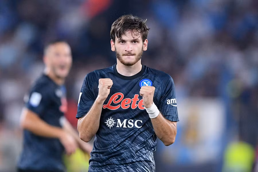 Tiền đạo Khvicha Kvaratskhelia.