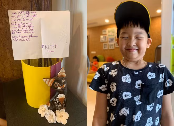 Con trai Bảo Thanh viết thư xin lỗi mẹ, thêm đoạn tin nhắn khiến nhiều người bất ngờ ảnh 1 Con trai Bảo Thanh viết thư xin lỗi mẹ, thêm đoạn tin nhắn khiến nhiều người bất ngờ ảnh 1