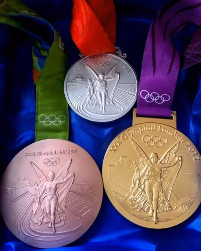 Huy chương Olympics London 2012.