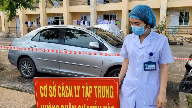 Cơ sở cách ly tập trung tại Thuận Thành (Bắc Ninh). Ảnh: Bộ Y tế cung cấp.