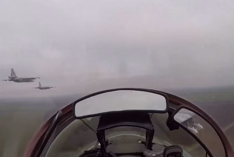 Video không quân Ukraine đã tổ chức tập trận trên biển Azov