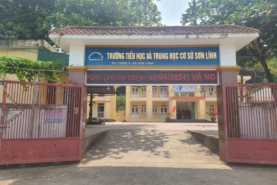 Trường Tiểu học và THCS Sơn Lĩnh.