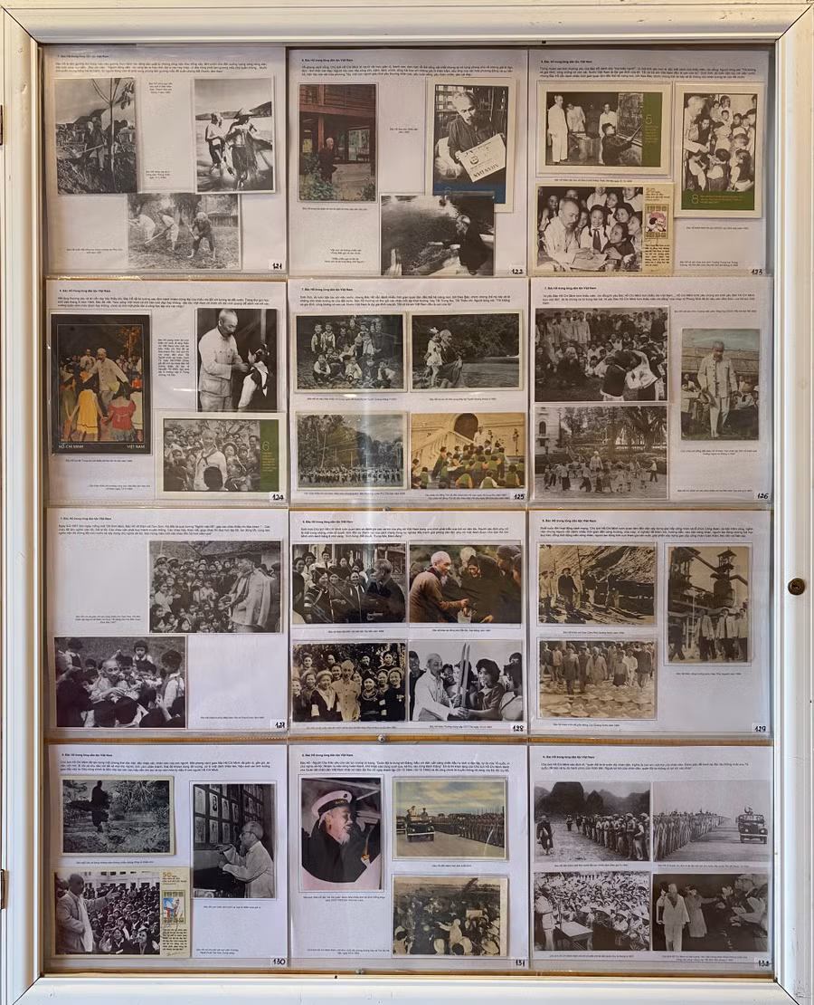 Bộ sưu tập được thiết kế thành khung tiêu chuẩn với những bức bưu ảnh đã được phát hành và sưu tầm từ nhiều quốc gia.