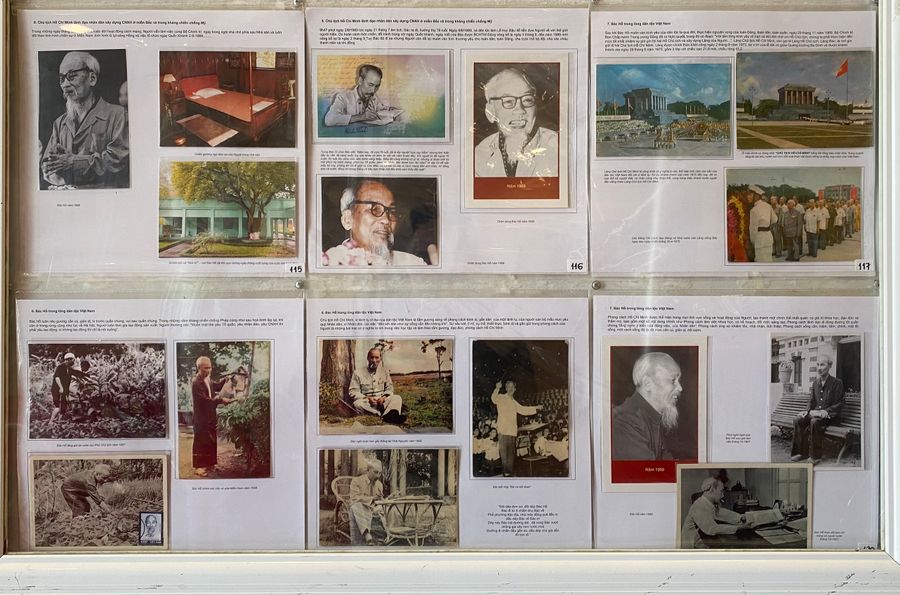 Những bưu ảnh của giai đoạn: 'Bác Hồ trong lòng dân tộc Việt Nam'.