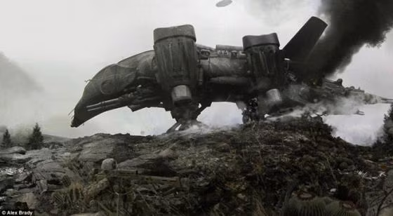 Một ý tưởng thiết kế chiến đấu cơ kỳ dị khác lấy cảm hứng từ heo rừng theo mô hình vật lý do Steve Wheeler xây dựng. Ông là người thiết kế phối cảnh cho bộ phim viễn tưởng Người Hobbit đại chiến. Một ý tưởng thiết kế chiến đấu cơ kỳ dị khác lấy cảm hứng từ heo rừng theo mô hình vật lý do Steve Wheeler xây dựng. Ông là người thiết kế phối cảnh cho bộ phim viễn tưởng Người Hobbit đại chiến.