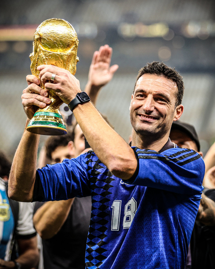 Huấn luyện viên Lionel Scaloni. Ảnh: ITN. Huấn luyện viên Lionel Scaloni. Ảnh: ITN.