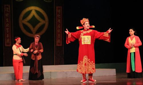 Vở chèo “Tống Trân - Cúc Hoa”.