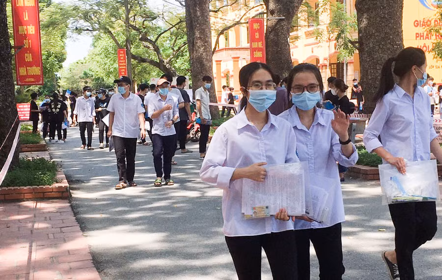 Thí sinh tỉnh Hưng Yên tham dự Kỳ thi tốt nghiệp THPT đợt 2.