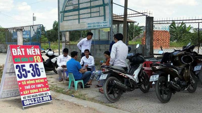 Sốt đất phần lớn do giới đầu cơ tạo nên.