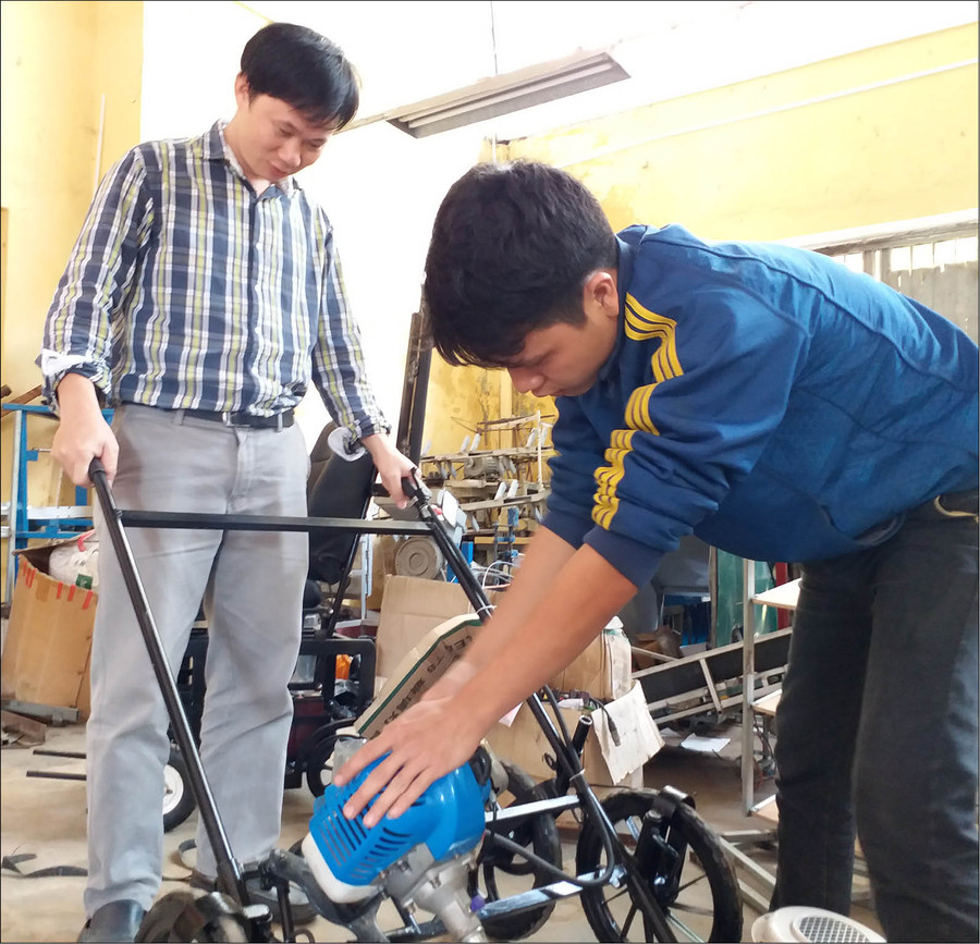 Sản phẩm của TS Nguyễn Hữu Chúc và cộng sự.