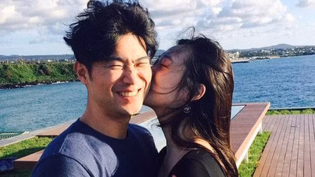 Choiza và Sulli thuở còn mặn nồng.