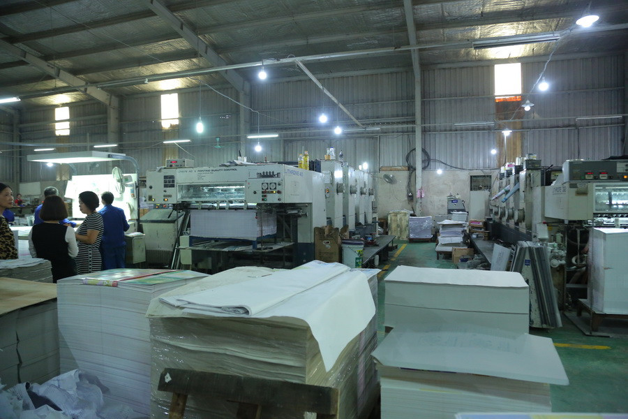 Xưởng in của Công ty với nhiều trang thiết bị hiện đại