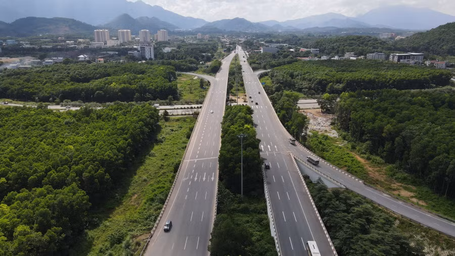 Một góc khu triển khai dự án Thành phố thông minh Bắc Hà Nội nhìn từ trên cao.